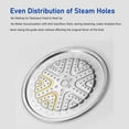 thumbnail image 3 of Stainless Steel Pressure Cooker with Steaming Rack, 80kpa High Pressure Efficient Fast Cooking, Intelligent Safe , Compatible with Gas Stove Induction Cooker Etc, 3 of 7