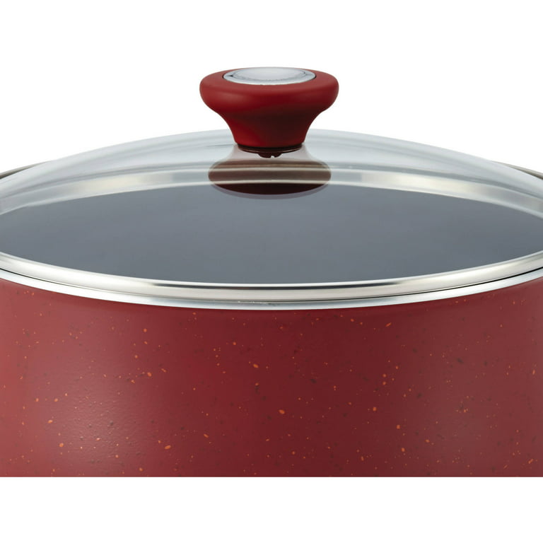 Farberware New Traditions Speckled Aluminum Nonstick 12 1/2-inch Red Deep  Skillet - Bed Bath & Beyond - 8985316