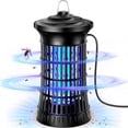 thumbnail image 1 of Zapper de insectos para interiores y exteriores, Jinyeda Zapper de mosquitos eléctrico con luz para matar insectos, trampa para moscas de alta potencia, mata mosquitos, mata moscas para el hogar, patio, camping Rojo Verde, 1 of 4