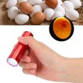 thumbnail image 3 of Touch Switch Fabric Integrally Formed Egg Candling Lamp, Quail Egg Candler, Hamster For Rabbit Red, 3 of 8