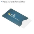 thumbnail image 3 of Uxcell Protect NFC Holder RFID Blocking Credit Card Sleeves, Dark Blue 20 Pack, 3 of 5