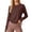 e-83Coffee328, variant on FUYUDY Women Blouse Loose Fit Drawstring Yoga Tops Long Sleeve Workout Shirt For Running Gym Athletic Breathable Casual Activewear Fashionable Female Solid Color Dailywear