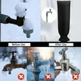 thumbnail image 3 of Hose Bib Covers Water Hose Bib Socks Black Outdoor Faucet Covers for Winter Waterproof Sturdy Pipe Covering Supplies, 3 of 6