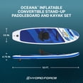 thumbnail image 3 of Bestway Hydro-Force Oceana Inflatable Stand-Up Paddle Board and Kayak Set, 3 of 13