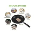 thumbnail image 2 of 16pcs Biodegradable Compostable Cellulose Kitchen Sponges Coconut Scrubber - Eco Friendly Sponge Fo, 2 of 5