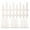 White, variant on Gymnture 4 Pcs White Plastic Garden Fence for Lawn and Flowerbeds