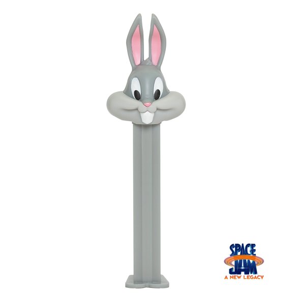 PEZ Space Jam Collectable Candy Dispenser Blister Pack , 0.87 Ounce - Bugs Bunny