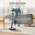 thumbnail image 3 of Shark PowerDetect Cordless Stick Vacuum, Carpet and Hardfloors, DuoClean Detect Technology, Reverse Cleaning, MultiFLEX Wand, 70-Min Run Time, IP1250 Grey, 3 of 12
