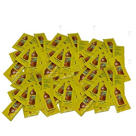 Valentina Mexican Hot Sauce 50 Packets of 0.3 Oz. (8 grams) "