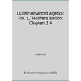 thumbnail image 1 of Pre-Owned UCSMP Advanced Algebra: Vol. 1, Teacher's Edition, Chapters 1 6 (Hardcover) 0673459616 9780673459619, 1 of 1
