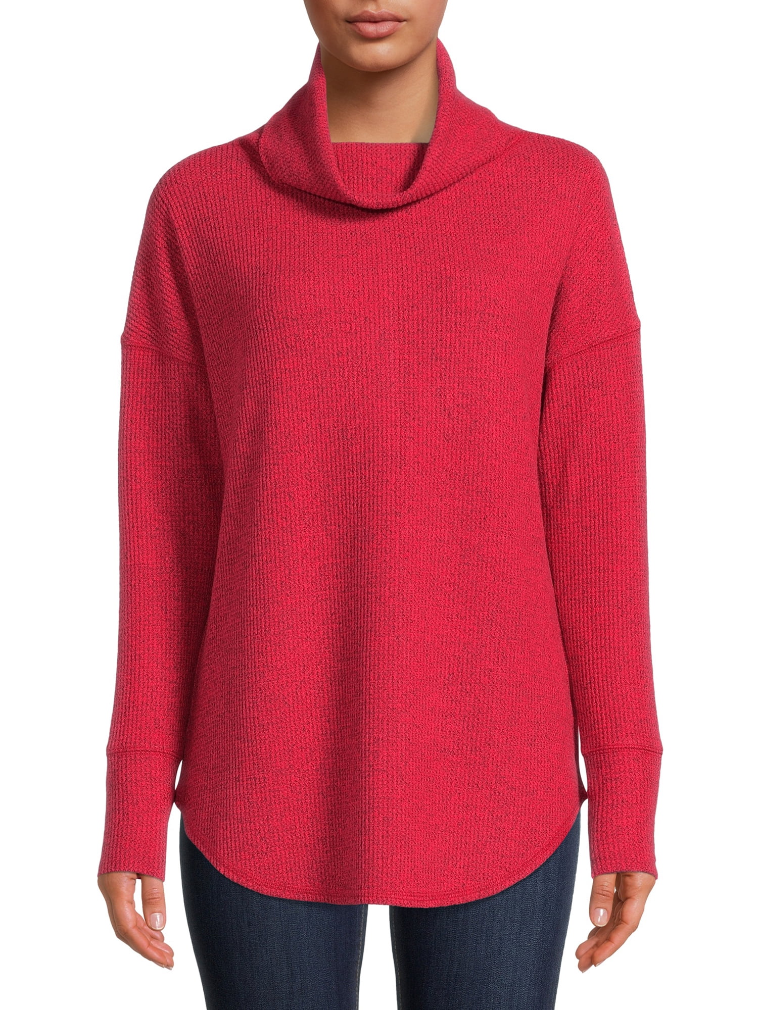time and tru cowl neck sweatshirt
