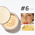 thumbnail image 3 of Julystar Diamond Shimmer Setting Powder, soft-focus glow finish, sets makeup, controls oil, and conceals, perfect for everyday and convenient commuting, 3 of 8