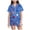 Z-11 Blue, variant on Gubotare Pajamas Kids Pajamas for Kids Kids Baby Girls'summer Flower Printed Casual Short Sleeve Tops and Shorts Two Piece Pajamas Set Baby Girl Pajamas Size 6-7 (Pink,6-7 Years)