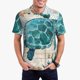thumbnail image 1 of Fotbe Watercolor Sea Turtle Camiseta Polo de Golf para Hombre con Estampado – Camisa Deportiva Transpirable con Cuello Abotonado-Large, 1 of 6