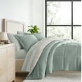 thumbnail image 2 of Comfort Canopy - Twin Eucalyptus / Natural Bedding Bundle, Reversible Microfiber Comforter and Patterned Sheet Set, 2 of 13