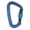 Blue, variant on BIMZUC 7075 Aviation Aluminum Master Lock Carabiner D Ring Safety Buckle Security Equipment Gear for Outdoor Climbing Camping Gray Heavy Duty 24KN (3.94 inches / 10 cm)