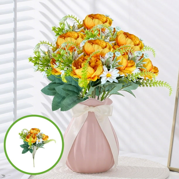 Ramo de simulación artificial Flores artificiales Flores falsas Decoración