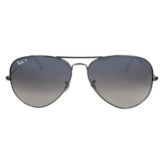 Ray-Ban Men's Gradient Aviator RB3025-004/78-62 Grey Sunglass