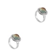 thumbnail image 3 of Anillos de humor Qarigey Color cambiable Accesorios de dedo ajustables para mujeres y Niños 2Conjunto, 3 of 6