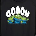thumbnail image 3 of Toy Story - Three Aliens - Women's Lightweight French Terry Long Sleeve Shirt, 3 of 5