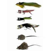Fly Fishing Flies Lures Deer Hair Dry Trout Fly Fly Fishing Lures Sea Bass Trout  Fishing Fly Floating Bait 10Pcs 