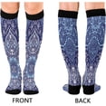 thumbnail image 2 of Coolnut Mexican Talavera Pattern Compression Socks for Women&Men, Circulation-Best Support for Nurses,Running,Athletic-2 Pack, 2 of 7