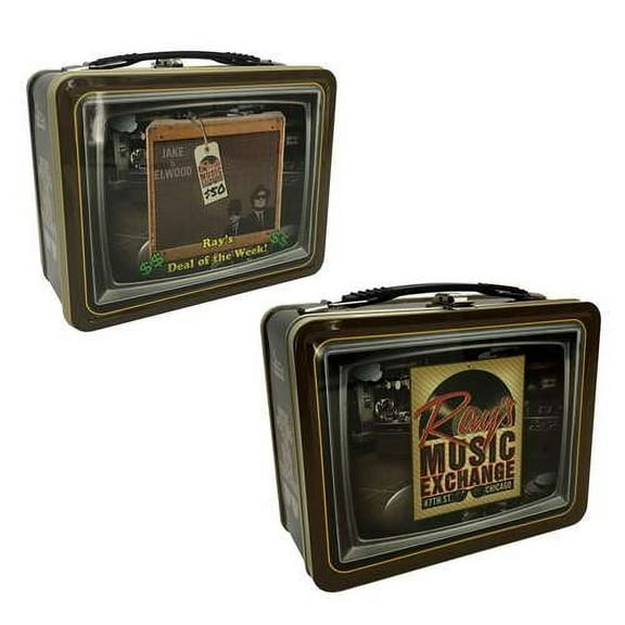 Blues Brothers Ray's Music Exchange Tin Tote Lunch Box