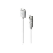 Belkin - Charging / data cable - USB male to Apple Dock male - 6 ft - white - for Apple iPad/iPhone/iPod (Apple Dock)