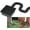 Black Basin Kit, variant on 2 Pack Rain Gutter Downspout Extensions Flexible,Drain Downspout Extender Connector 21"-68",Screws for Included,White