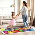 thumbnail image 6 of Piano Mat Keyboard Piano for Kids 3 4 5 6 Years Old, Dance Mat Toddler Musical Toys Floor Keyboard Piano Mat, Girls Gifts for Kids Boys Girls Ages 3 4 5 6 7 8, 6 of 9