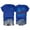 Blue, variant on Womens She Loves Jesus And America Too Graphic T Shirt Crewneck Distressed American Flag Letter Print Front and Back Two Sided Christian 4th of July Patriotic Short Sleeve Shirt
