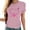 Z8-Pink-wiyuqeen breast cancer gifts, variant on Pink Ribbon Shirts for Women Breast Cancer Shirt Funny Ribbon Graphic Tee Inspirational Breast Cancer Tops Pink Day School Workplace Event