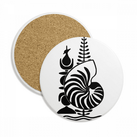 

New Caledonia National Emblem Coaster Cup Mug Tabletop Protection Absorbent Stone