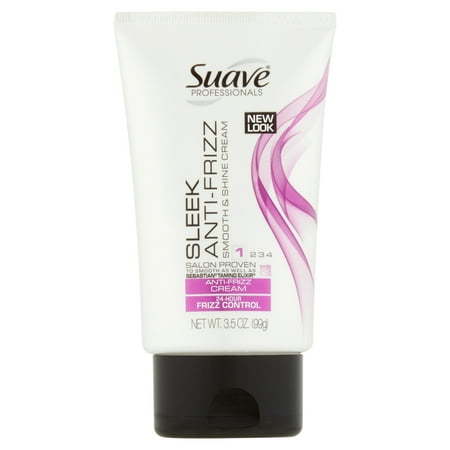 Suave Professionals Sleek Anti Frizz Cream, 3.5 oz