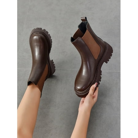 

Minimalist Slip-On Chelsea Boots Women‘s Footwear