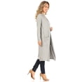 thumbnail image 2 of MOA COLLECTION Women's Solid Casual Lightweight Loose Fit Pocket Open Front Knit Cardigan, 2 of 5