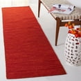 thumbnail image 2 of SAFAVIEH Kilim Patrick Solid Runner Rug, Red/Rust, 2'3" x 9', 2 of 8