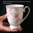 thumbnail image 4 of Taza clásica de flores Yuarrent cerámica para café te agua lujo regalo Vintage Tipo4, 4 of 6