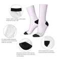thumbnail image 4 of Balery Kawaii Cat Paw Calcetas Largas con Estampado para Hombre y Mujer – Suaves y Transpirables, Talla Única (US 5-11), 4 of 6