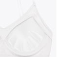 thumbnail image 4 of Gibobby Sujetador de espalda para mujer, ropa interior femenina, sostén de pecho envuelto, tirante de de fondo Sexy, sin tirantes de anillo de(Blanco,XG), 4 of 4