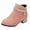 Pink, variant on Girls Dress Short boots | Little Kid Thick heel boots| for Formal Occasions