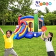 thumbnail image 6 of Pogo Crossover Inflatable Bounce House with Water Slide and Blower, Deluxe Sports, 6 of 8