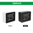 thumbnail image 3 of yeacher Smart WiFi Air Quality Monitor with 13-in-1 Detection for CO₂, TVOC, HCHO, PM2.5, PM1.0, PM10, Humidity & Temperature, 2.8" TFT Color Screen, Remote Data Monitoring, Timer, Alarm, Stopwatch,, 3 of 6