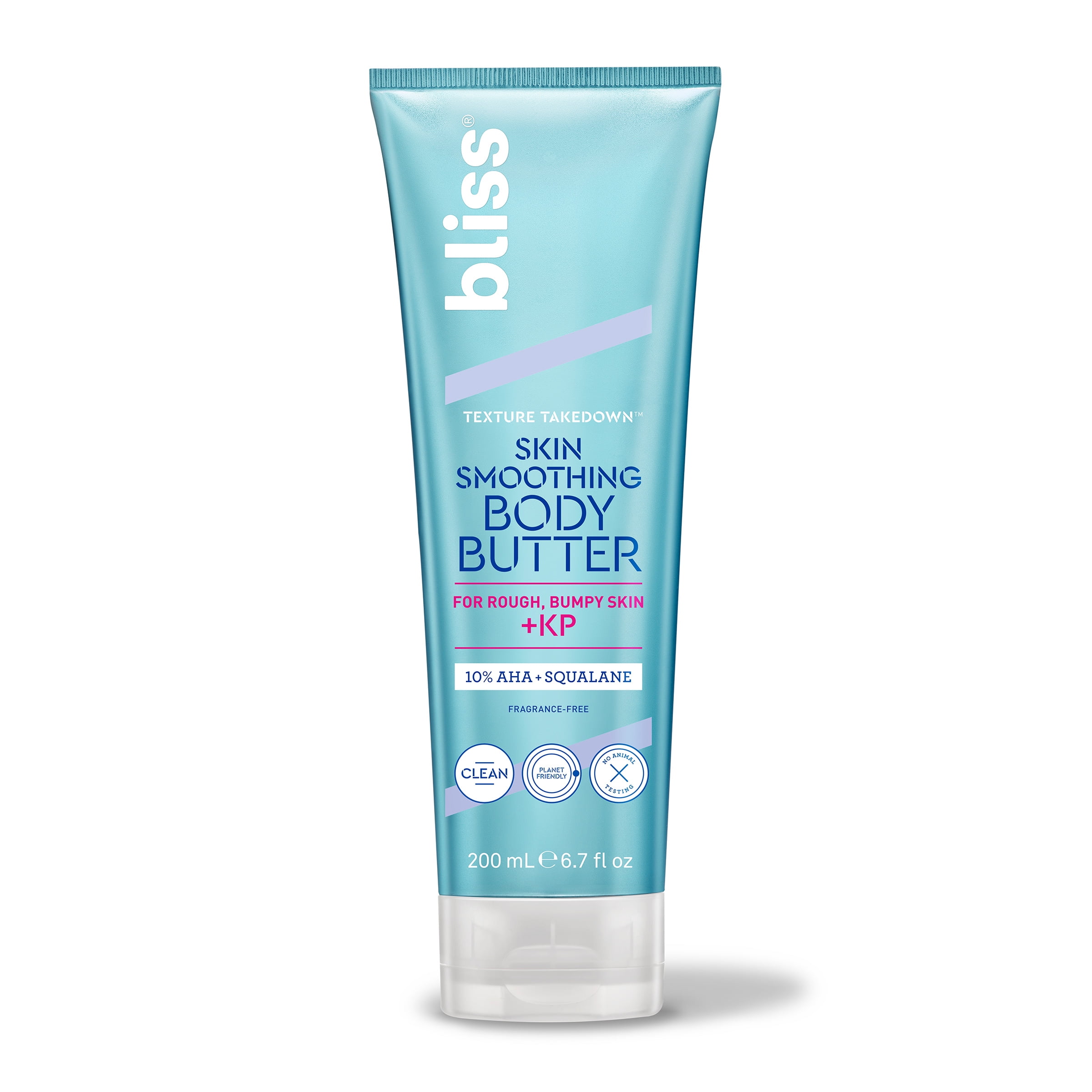 Bliss Texture Takedown Skin Smoothing Body Butter for Rough & Bumpy Skin + KP, 6.7 fl oz