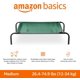 thumbnail image 2 of Breathable Cooling Elevated Dog Bed with Durable Metal Frame, Medium, 43 x 26 x 7.5 Inch, Grey, 2 of 5