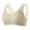 Beige, variant on beishanbush Clothing Bra Under $5 Women Lace Front Button Shaping Cup Adjustable Shoulder Strap Large Size Bra