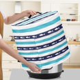 thumbnail image 4 of Air Fryer Cover Pressure Appliance Cover Dust Cover Cover for Kitchen Instant Pot Accessories Cover for Kitchen Instant Pot Accessories with Pocket for Spoon/Cooking, Shark Stripe, 4 of 4