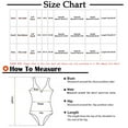 thumbnail image 2 of One Shoulder Swimsuits for Women's Tribal One Piece African Print Bathing Suit Cut Out Sexy High Waisted Swimwear, 2 of 4