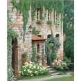 thumbnail image 2 of Unknown 26x31 White Modern Wood Framed Museum Art Print Titled - Country Manor, 2 of 4