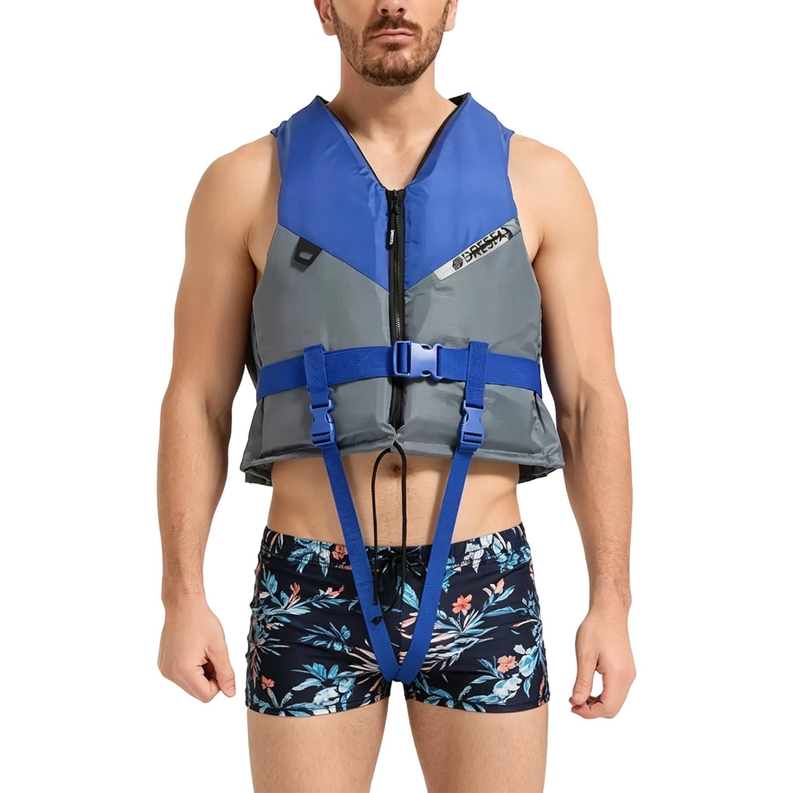 Universal Fit Adult Life Jacket PFD Coast Guard Approved, for Men and Women 90+ lbs, Lightweight Neoprene and Adjustable, Ideal for Boating, Kayaking & Water Sports